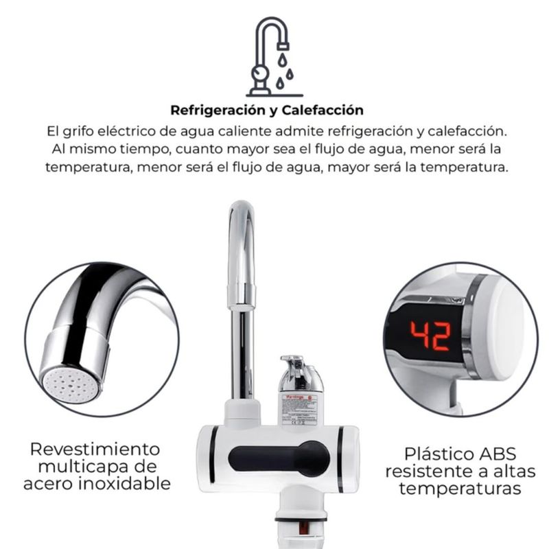 Calentador Eléctrico de Caño